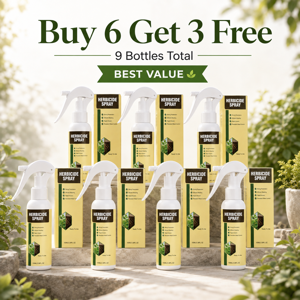 Root-Acting Weed Killer Spray – Fast & Long-Lasting Weed Control