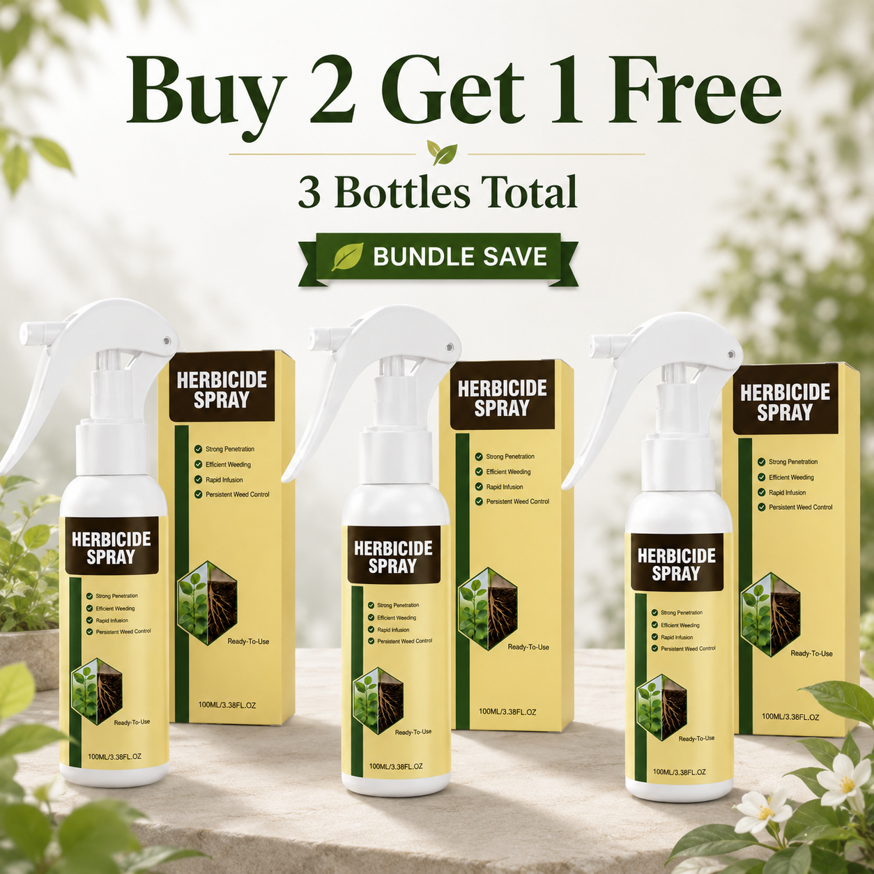 Buy 2 Get 1 Free (3 Bottles)