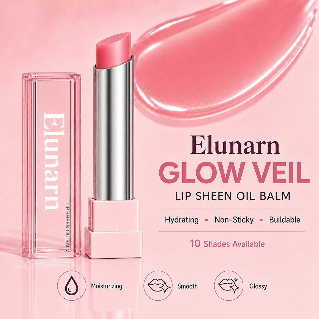 🔥Last Day Buy 1 Get 1 Free|NutralGlow GLOW VEIL LIP SHEEN OIL BALM