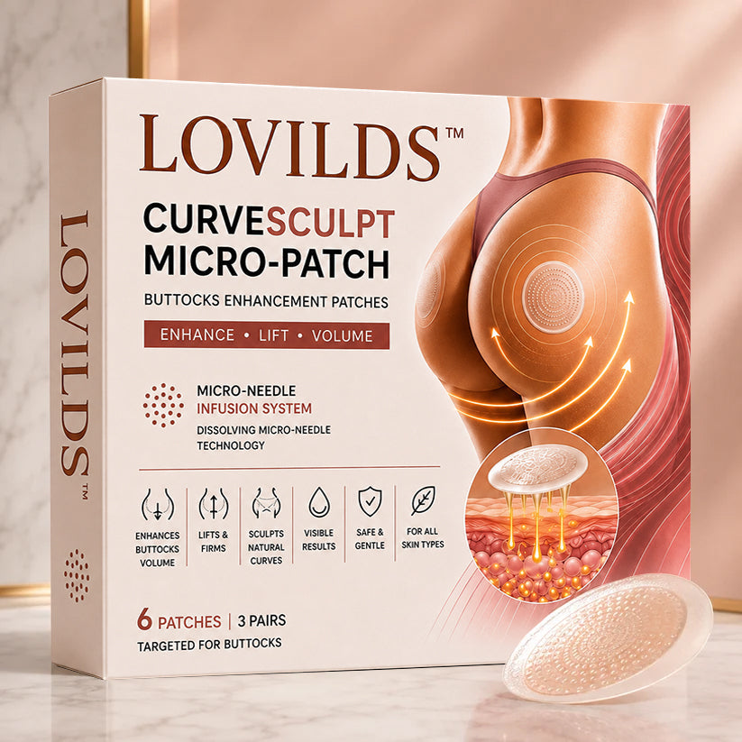 LOVILDS™ CurveSculpt Micro-Patch ✦ Sculpt • Firm • Smooth Lower Body Curves ✦ Micro-Needle Infusion System