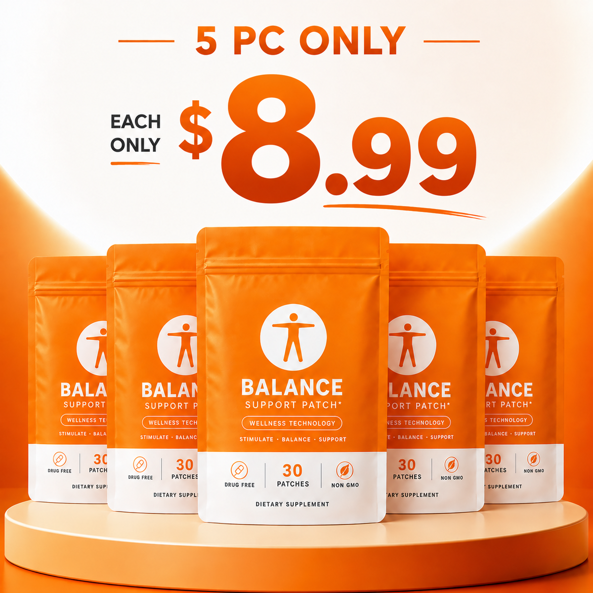 Nutralglow Balance Support Patch