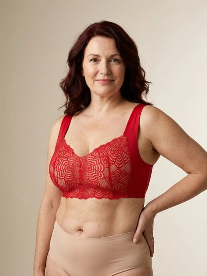 🔥Ends Today: 65% OFF! | LOVILDS Lace Everyday Bra🌈 Natural Support, Ultra-Soft Lace, Absolute Comfort