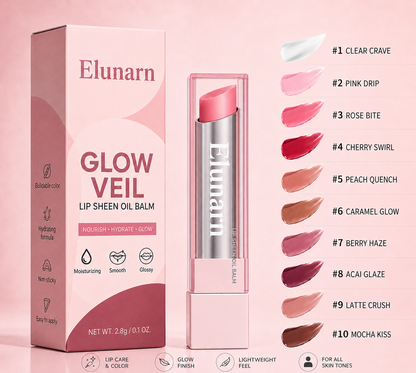 🔥Last Day Buy 1 Get 1 Free|NutralGlow GLOW VEIL LIP SHEEN OIL BALM