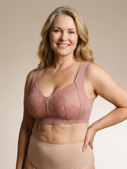 🔥Ends Today: 65% OFF! | LOVILDS Lace Everyday Bra🌈 Natural Support, Ultra-Soft Lace, Absolute Comfort