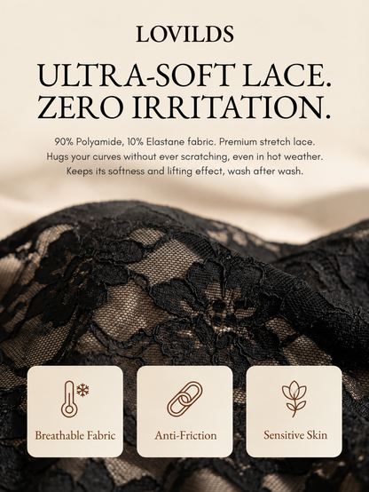 🔥Ends Today: 65% OFF! | LOVILDS Lace Everyday Bra🌈 Natural Support, Ultra-Soft Lace, Absolute Comfort