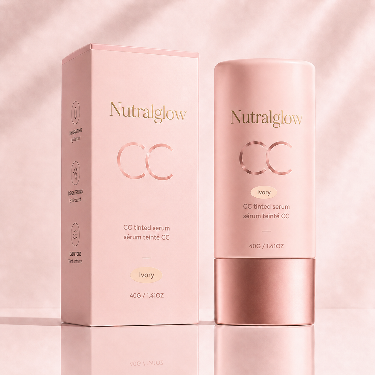 CC color-correcting tinted serum