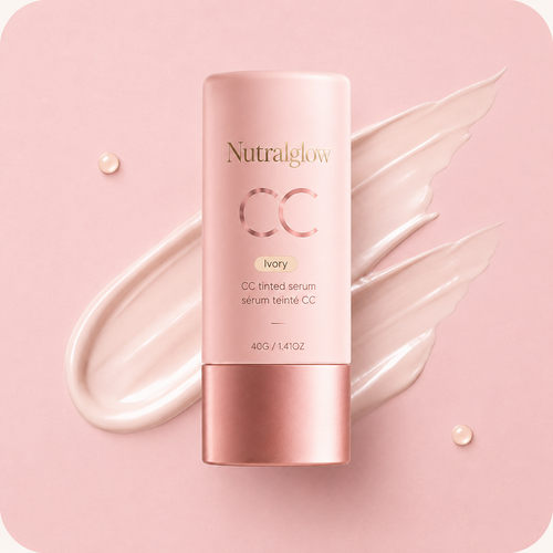 CC color-correcting tinted serum