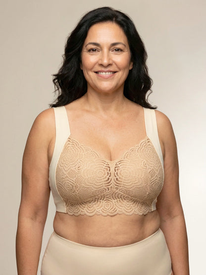 🔥Ends Today: 65% OFF! | LOVILDS Lace Everyday Bra🌈 Natural Support, Ultra-Soft Lace, Absolute Comfort