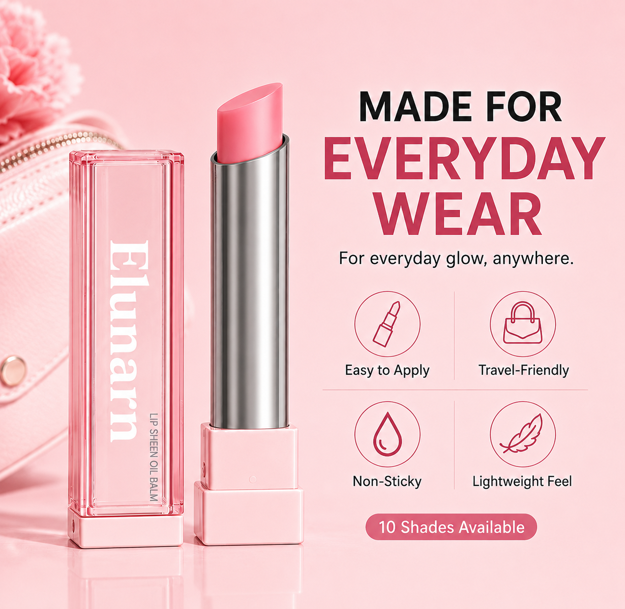 🔥Last Day Buy 1 Get 1 Free|NutralGlow GLOW VEIL LIP SHEEN OIL BALM