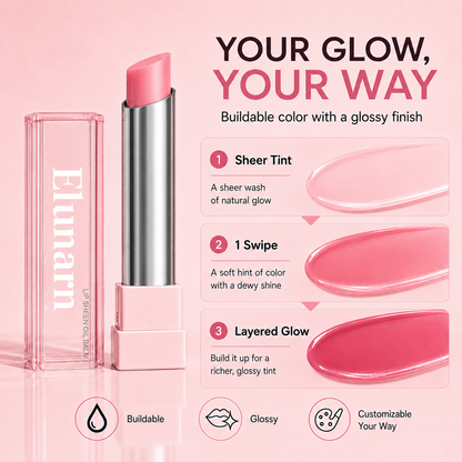 🔥Last Day Buy 1 Get 1 Free|NutralGlow GLOW VEIL LIP SHEEN OIL BALM