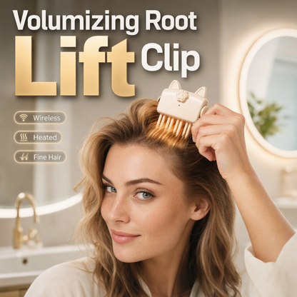 💥 50% OFF 🔥 3-Second Root Lift Volumizing Clip – Cordless, Rechargeable & Instant Volume
